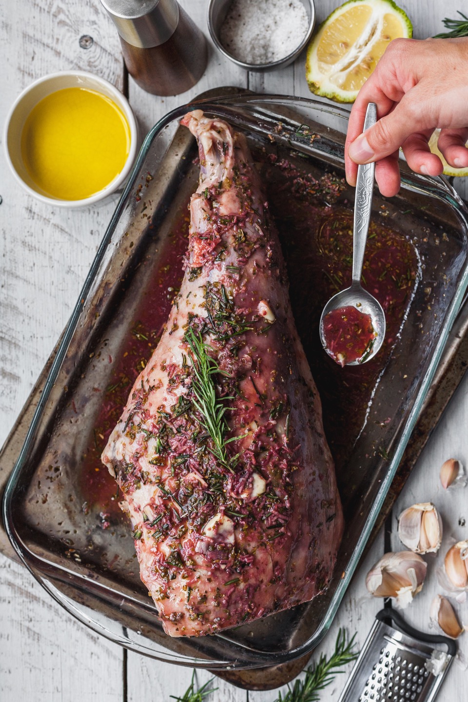 Greek Style Roasted Lamb