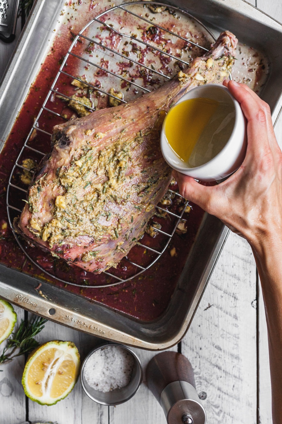 Greek Style Roasted Lamb