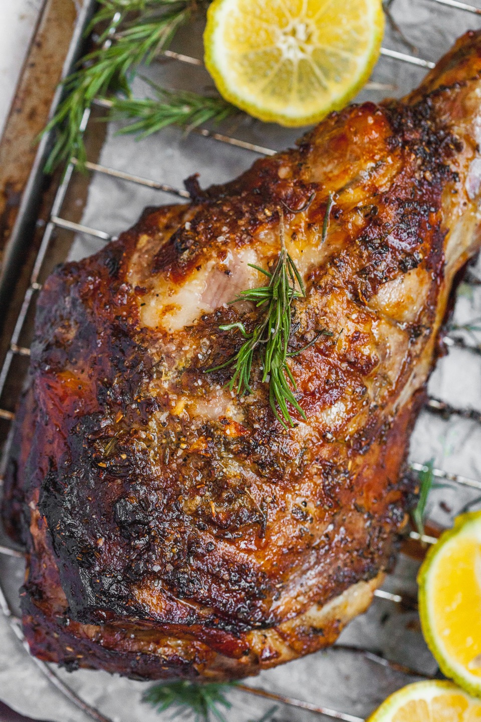 Greek Style Roasted Lamb