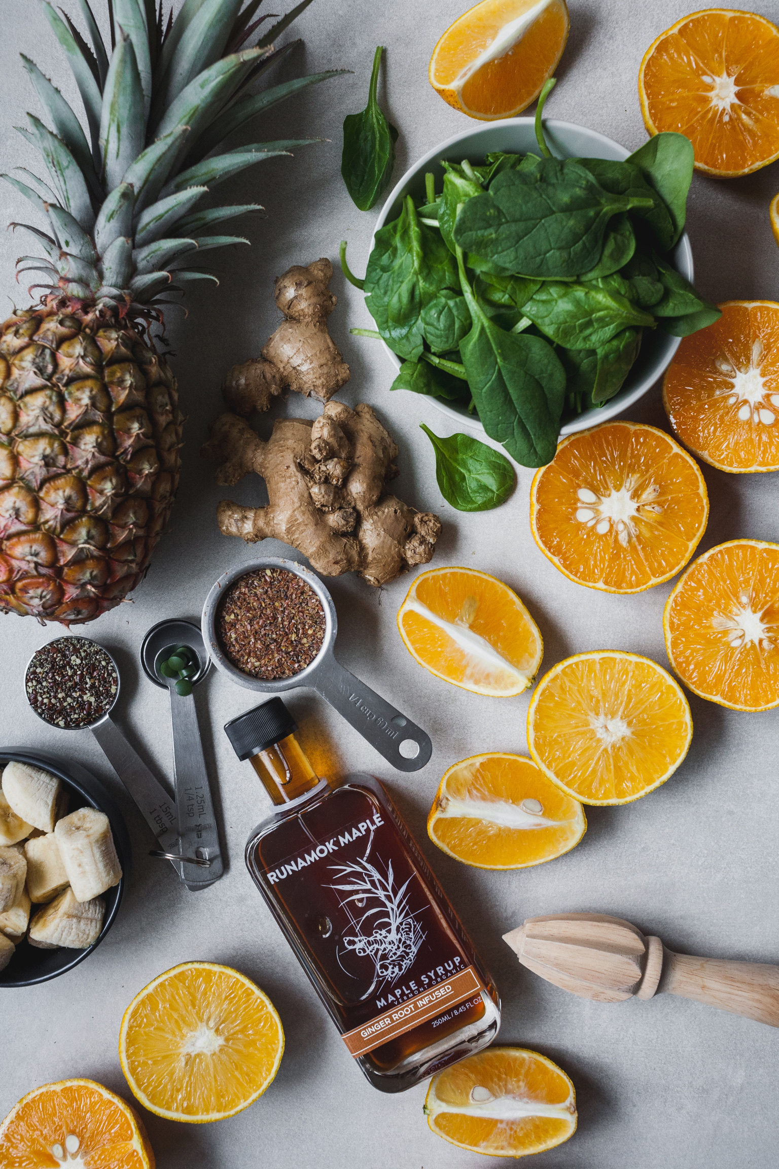 Pineapple Citrus Ginger Green Smoothie