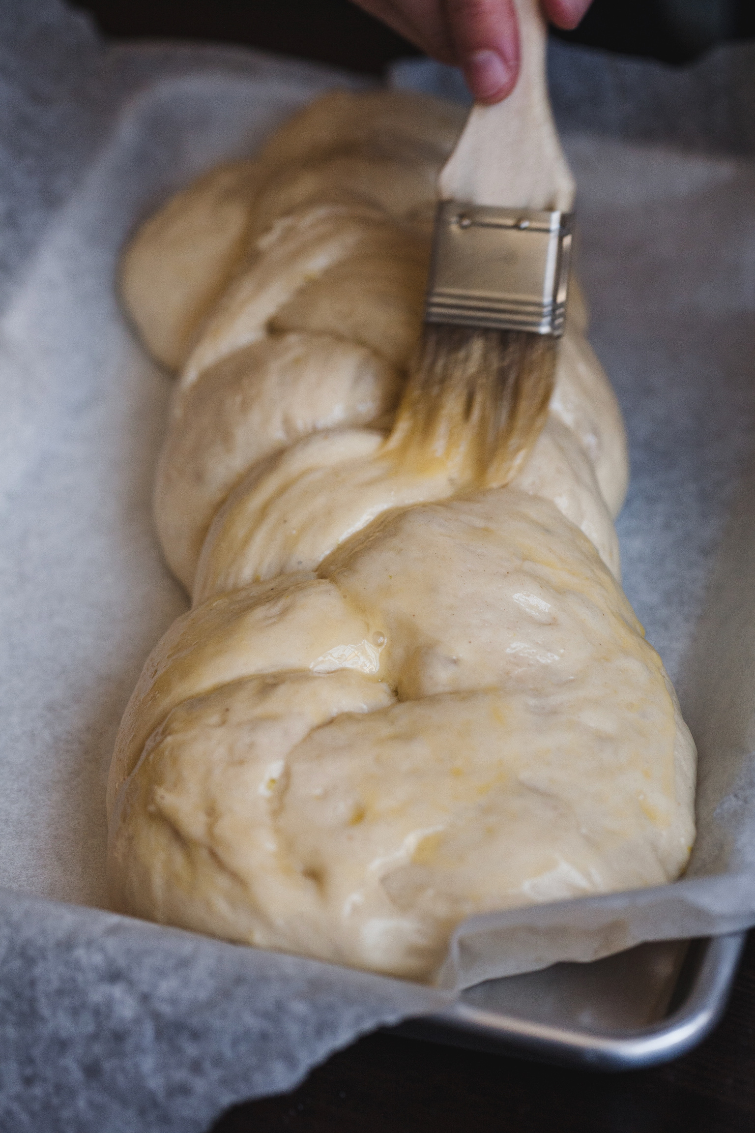 Tsoureki (Greekstyle Sweet Brioche Bread) Sweet Mahlab Bread