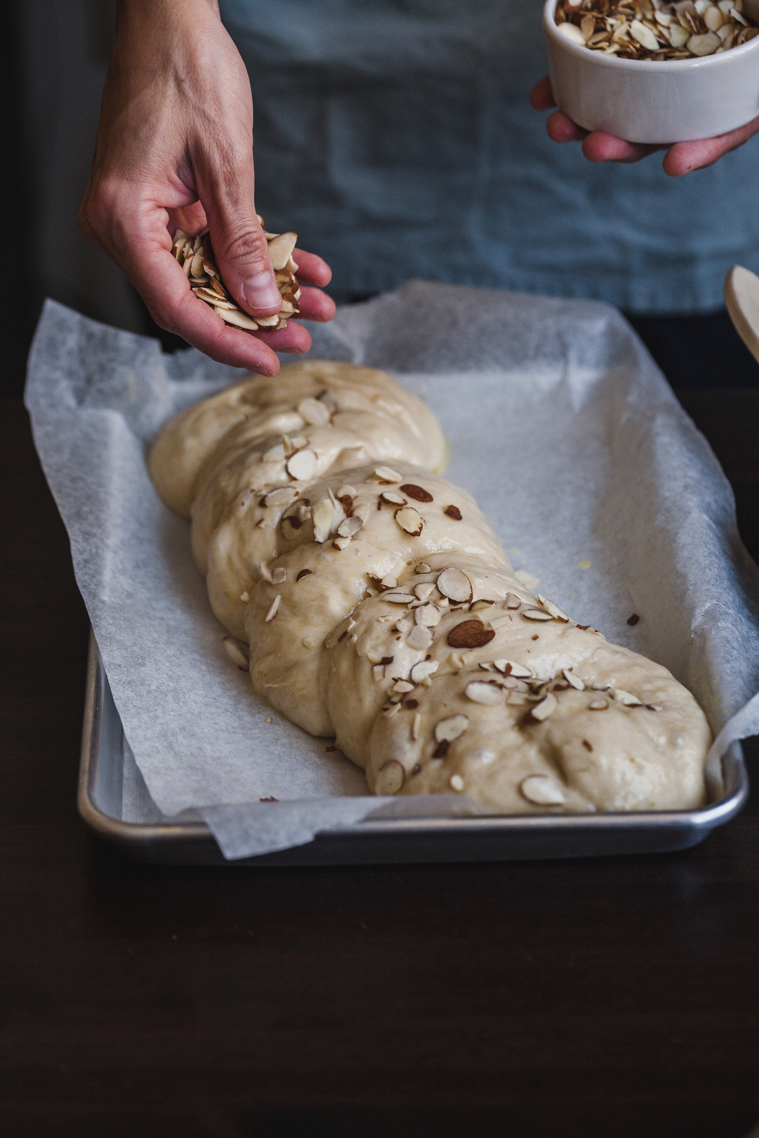 Tsoureki (Greekstyle Sweet Brioche Bread) Sweet Mahlab Bread