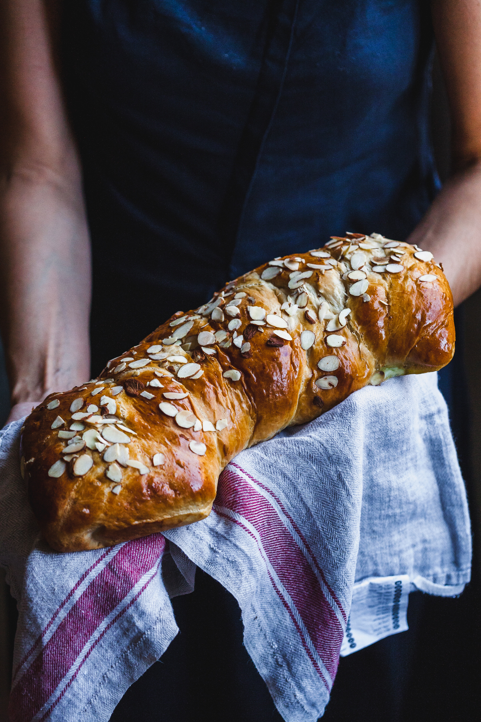 Tsoureki (Greekstyle Sweet Brioche Bread) Sweet Mahlab Bread