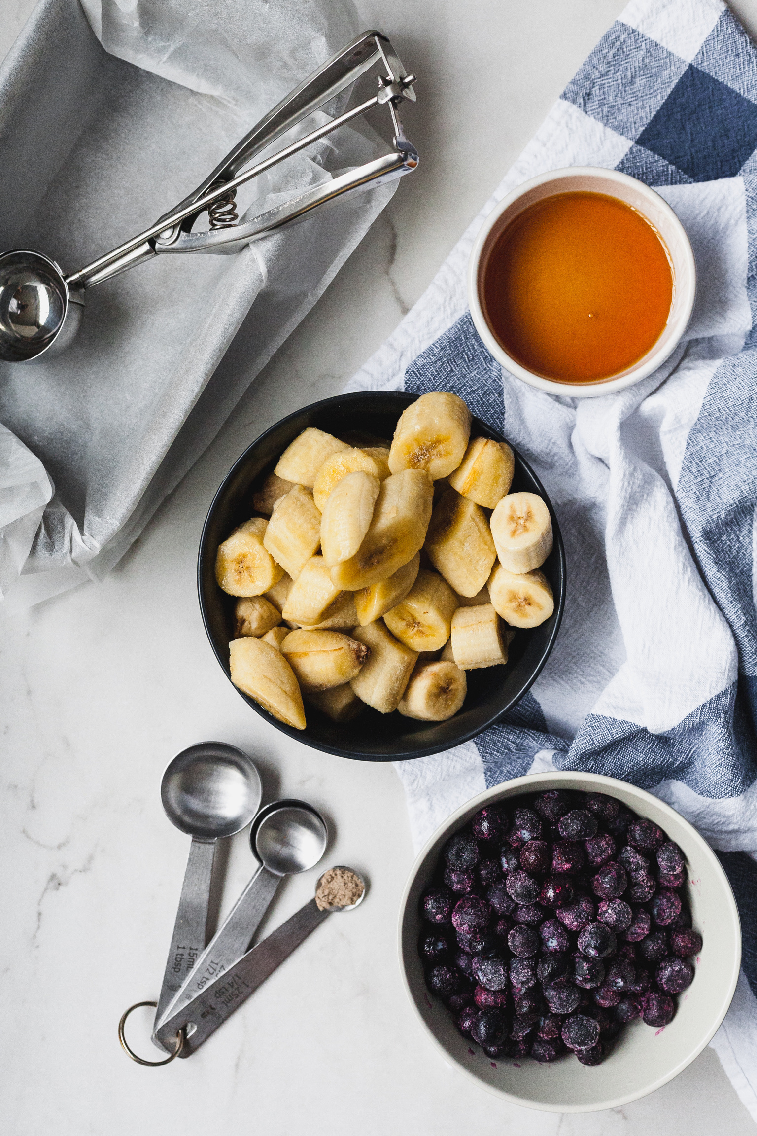 Blueberry Cardamom Nice Cream