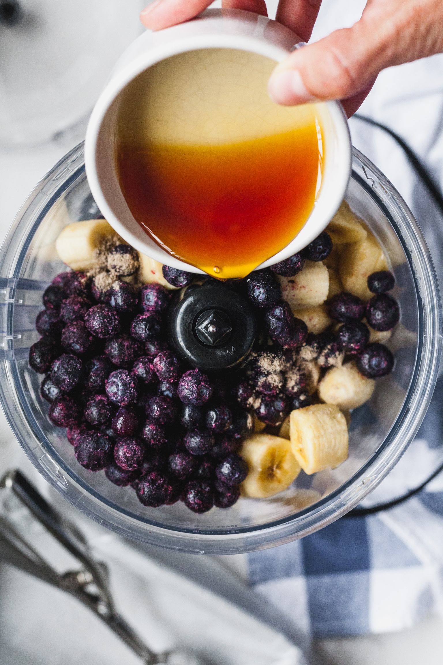 Blueberry Cardamom Nice Cream