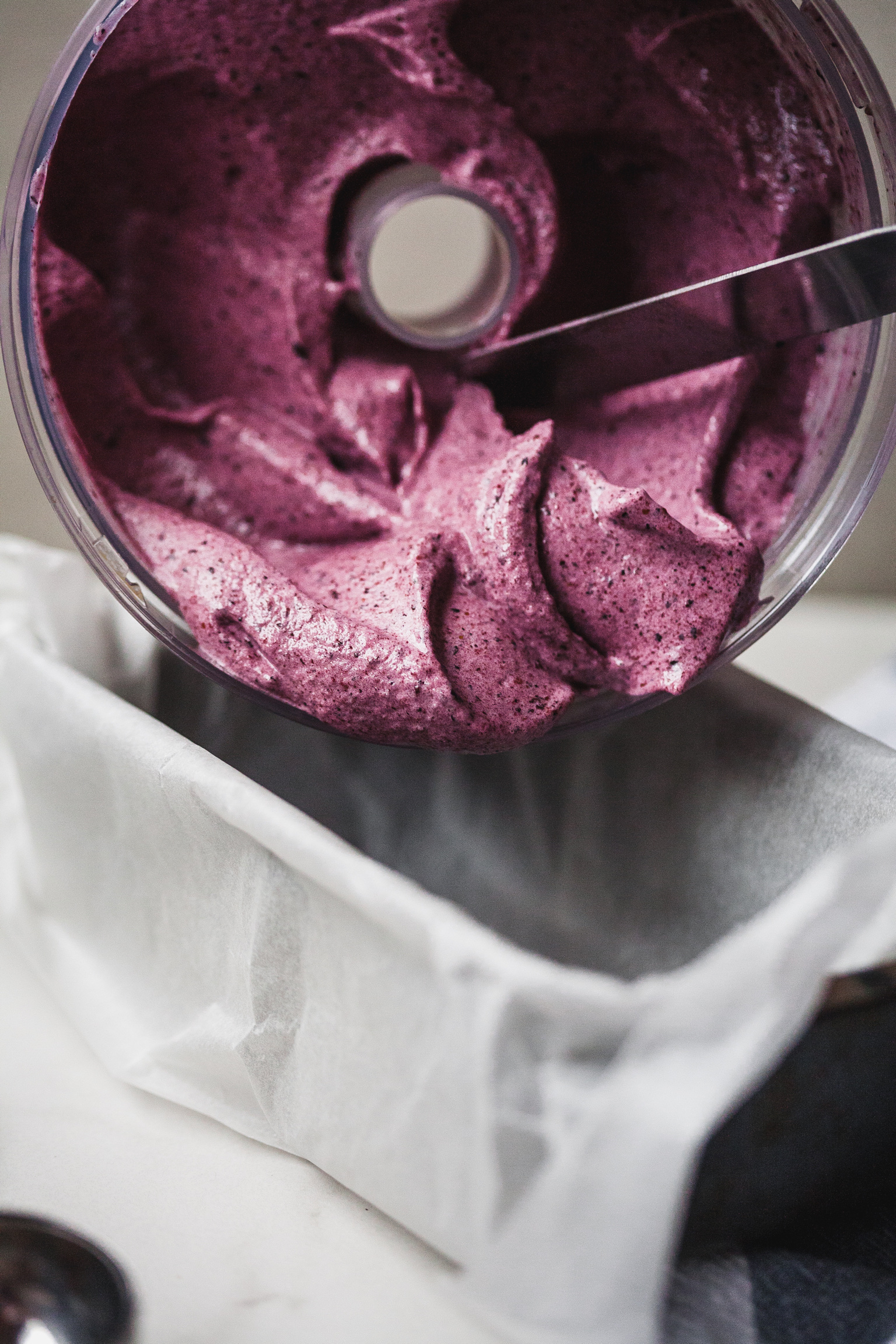 Blueberry Cardamom Nice Cream