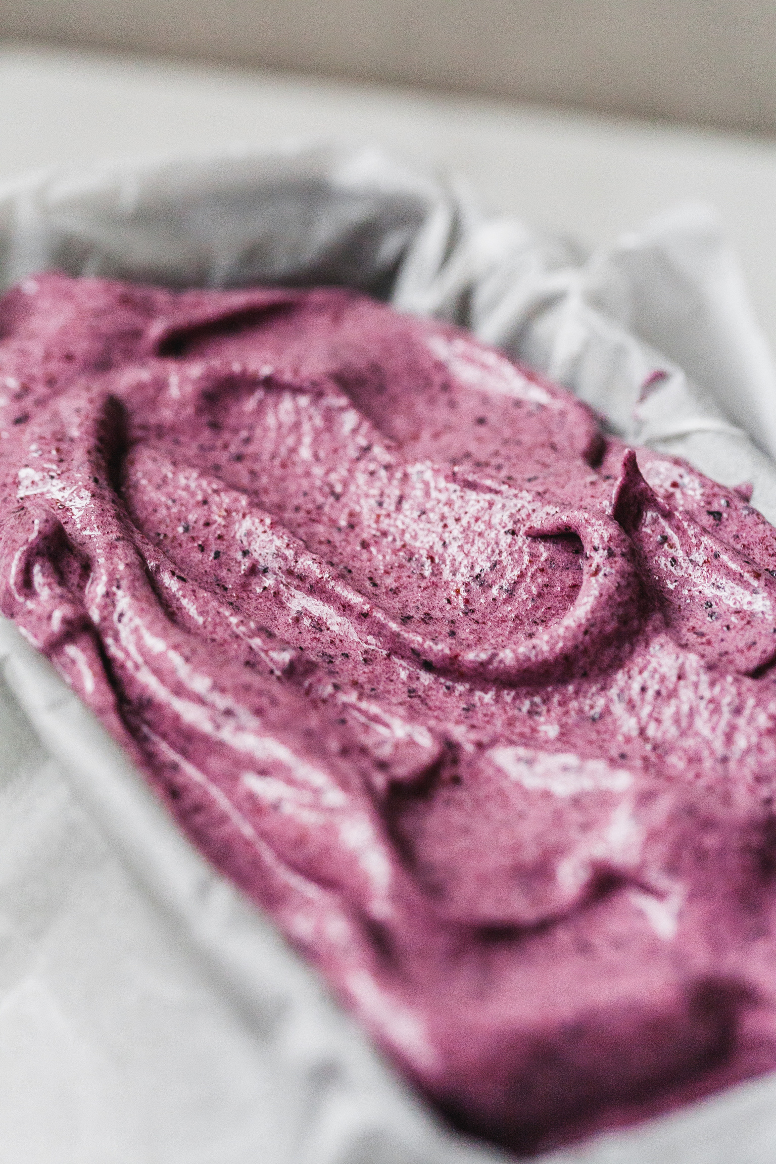 Blueberry Cardamom Nice Cream