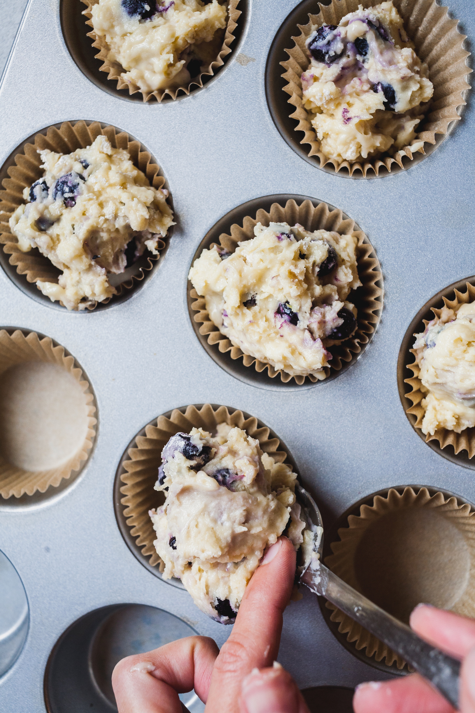 Blueberry Lavender Muffins