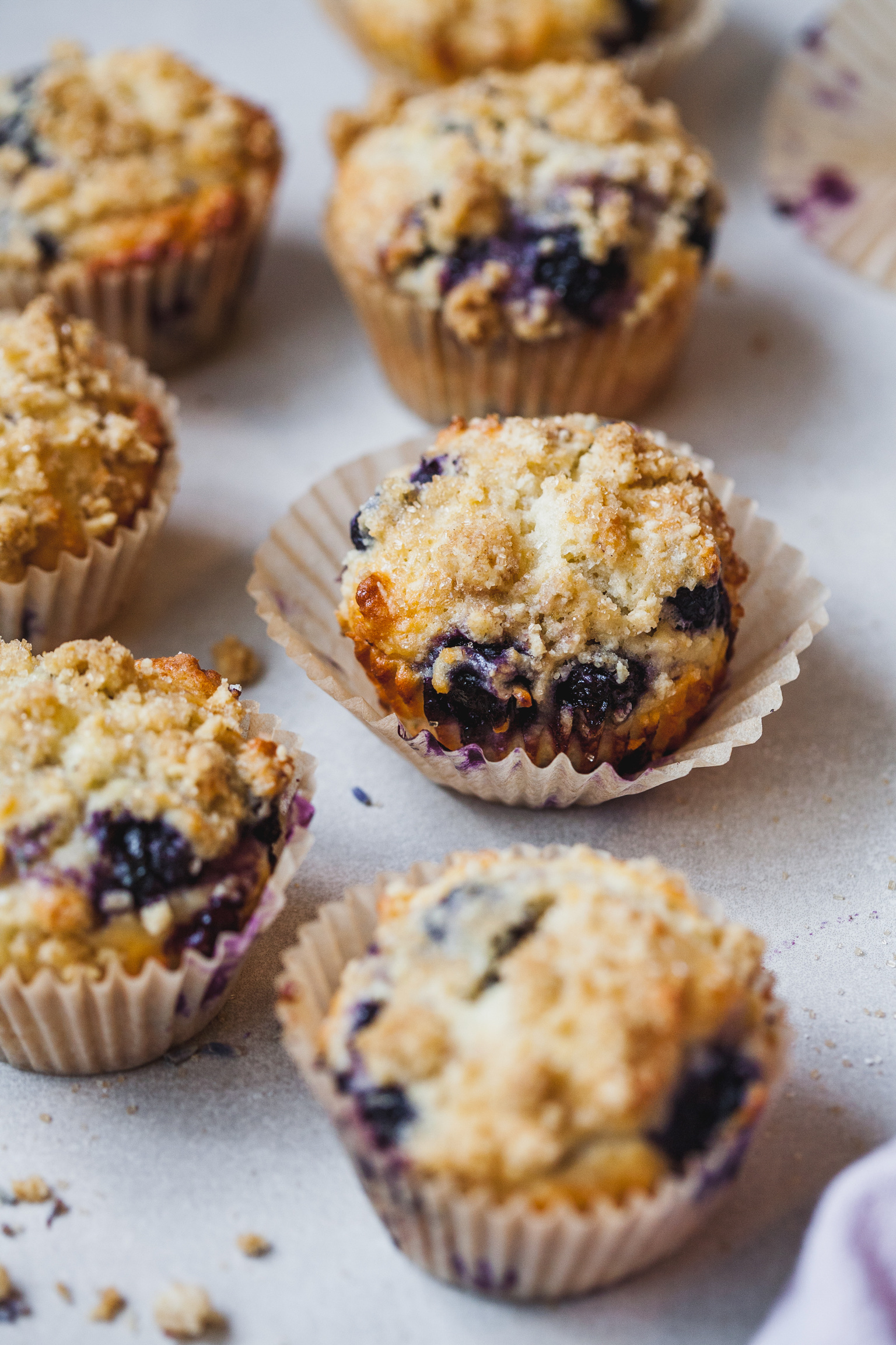 Blueberry Lavender Muffins