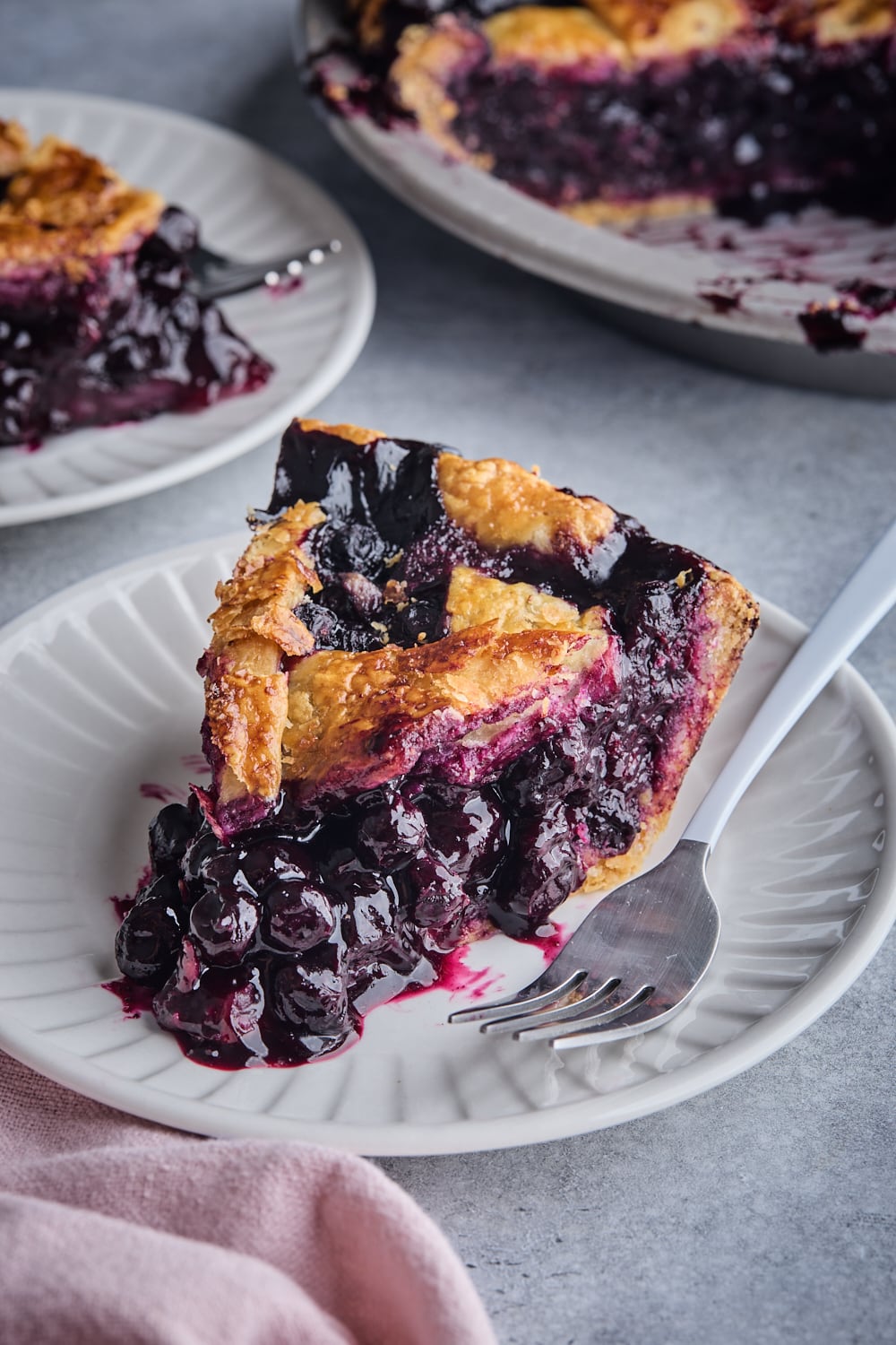 Spiced Blueberry Pie