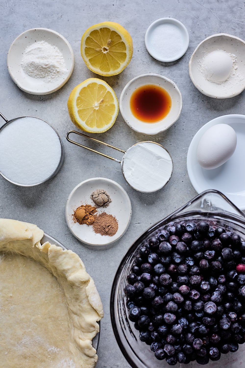 Spiced Blueberry Pie