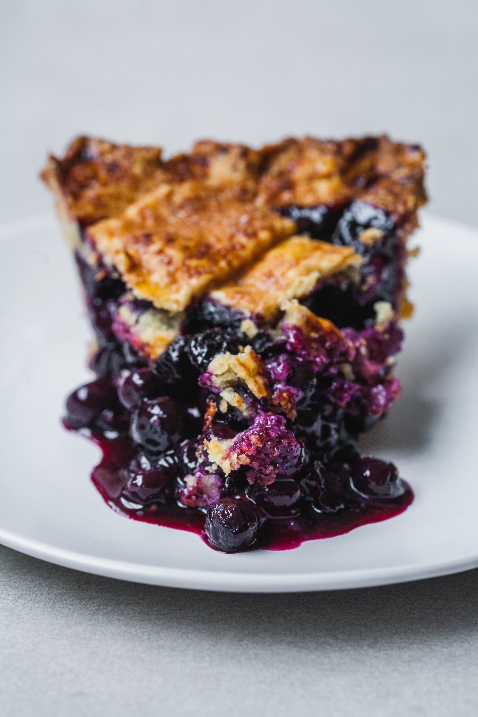 Spiced Blueberry Pie