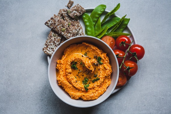 Roasted Red Pepper And Feta Dip