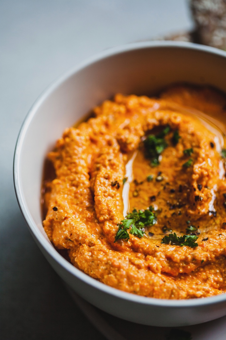 Roasted Red Pepper And Feta Dip