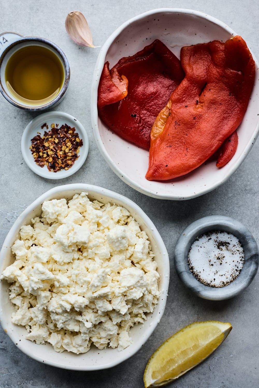 Roasted Red Pepper And Feta Dip