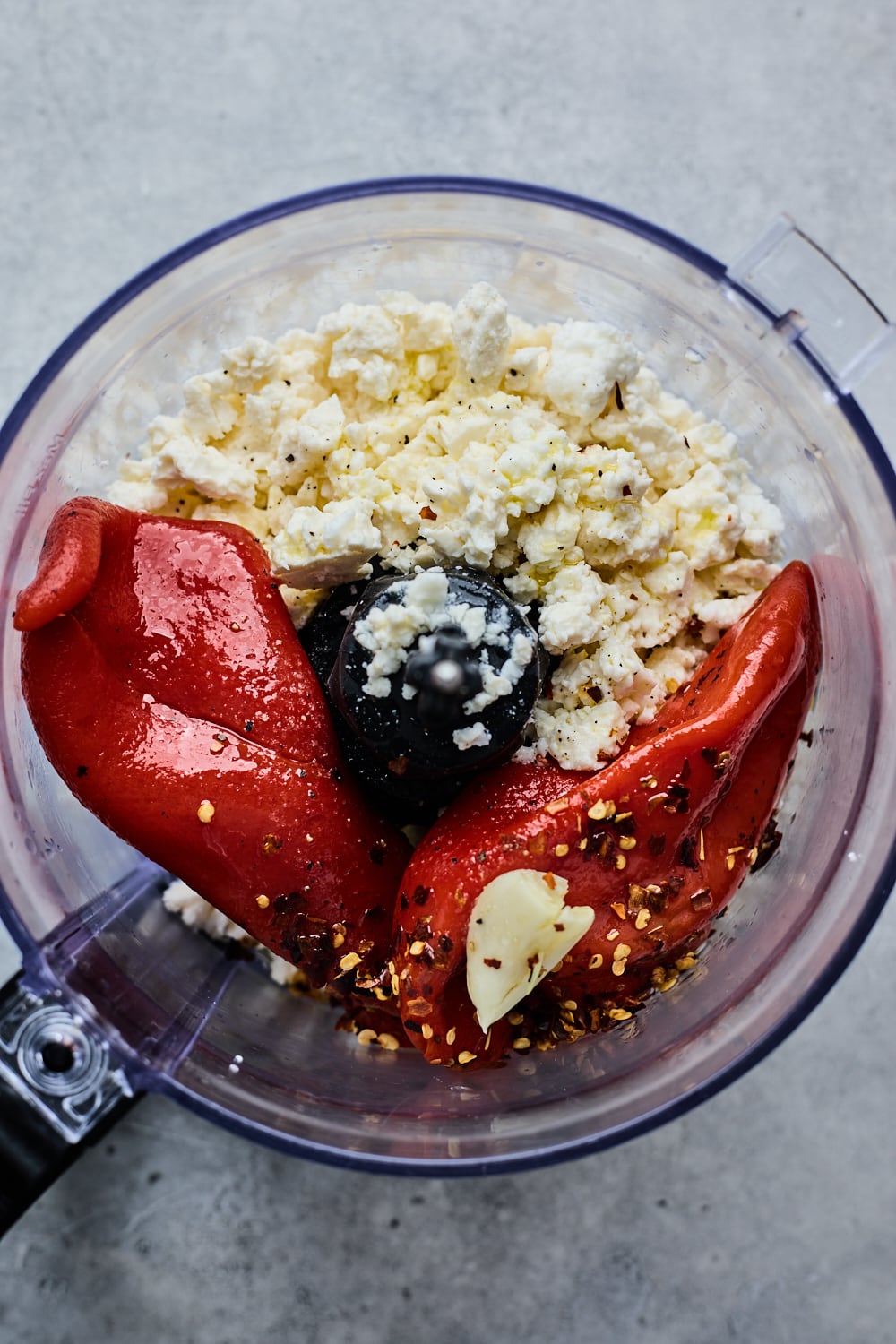 Roasted Red Pepper And Feta Dip