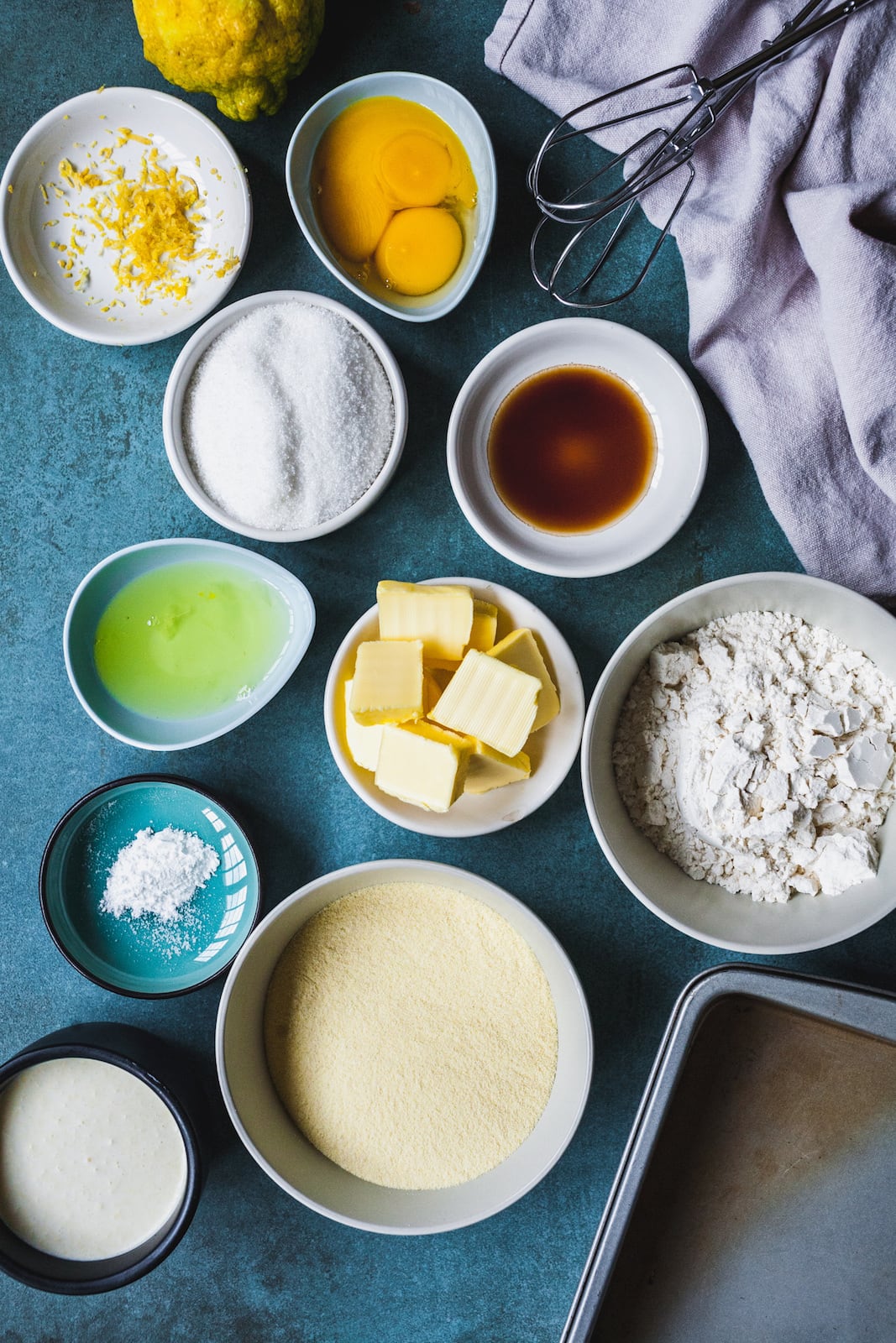 Greek Semolina Cake Ingredients