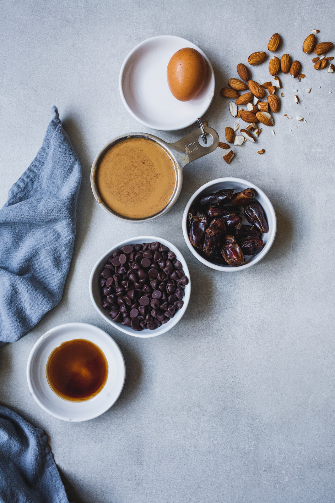 Chocolate Dipped Almond Butter Cookies