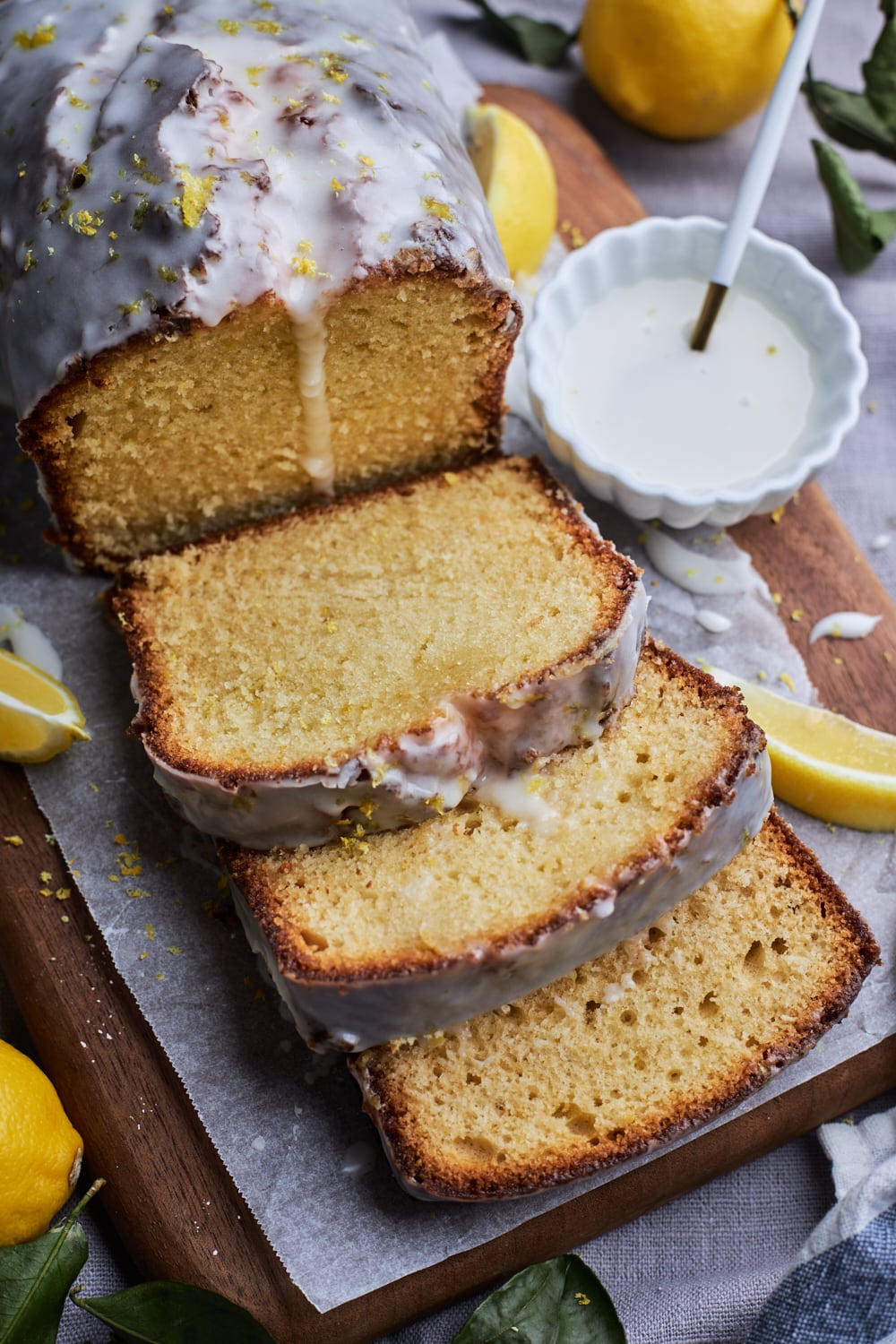 Mini Lemon Bundt Cakes with Lemon Icing - Wild Wild Whisk