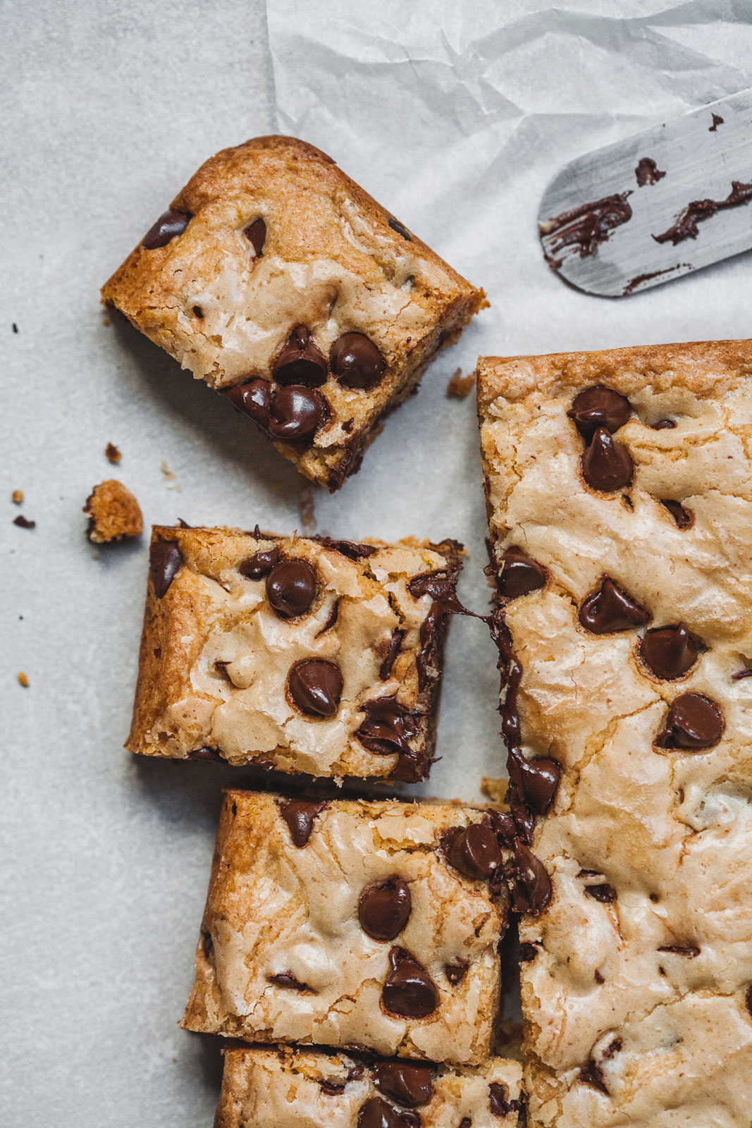 Brown Butter Earl Grey Chocolate Chip Cookie Bars