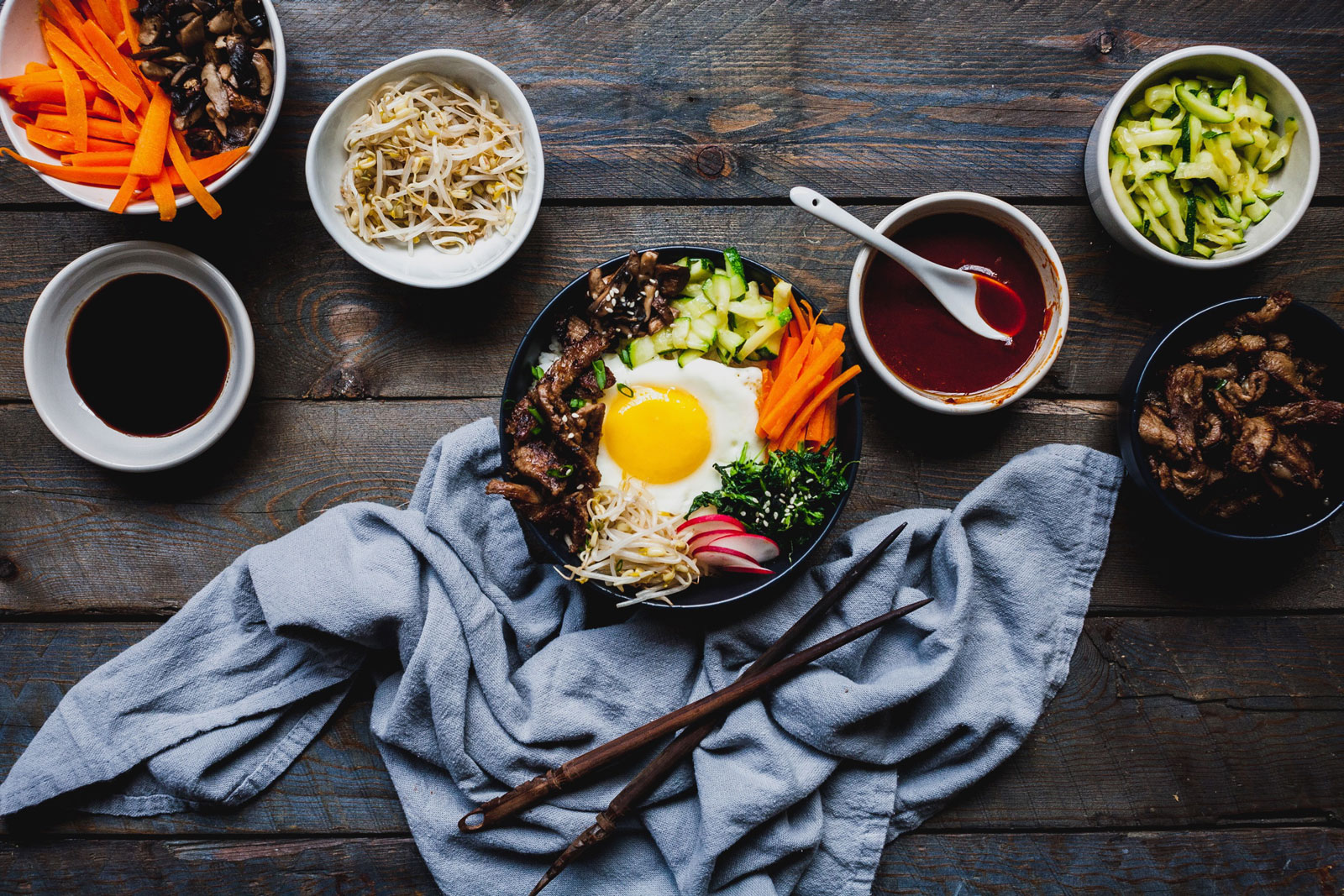 Make Delicious Beef Bibimbap