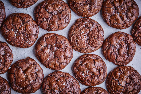 Double Chocolate Brownie Cookies