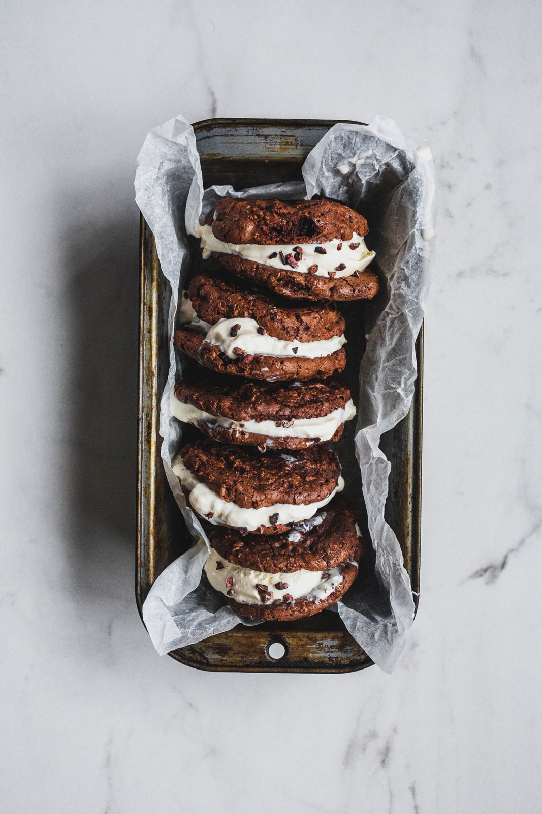 Double Chocolate Brownie Cookies