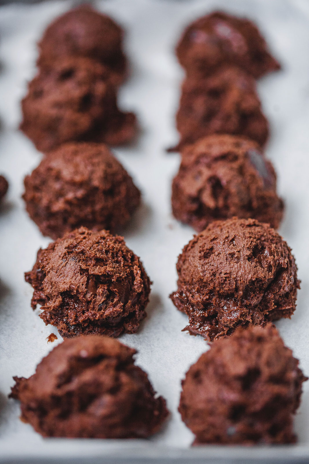 Double Chocolate Brownie Cookies