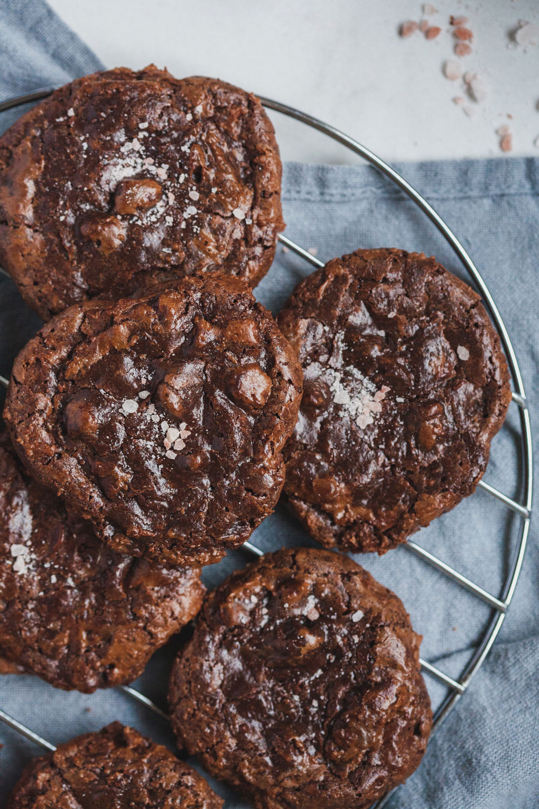 Double Chocolate Brownie Cookies