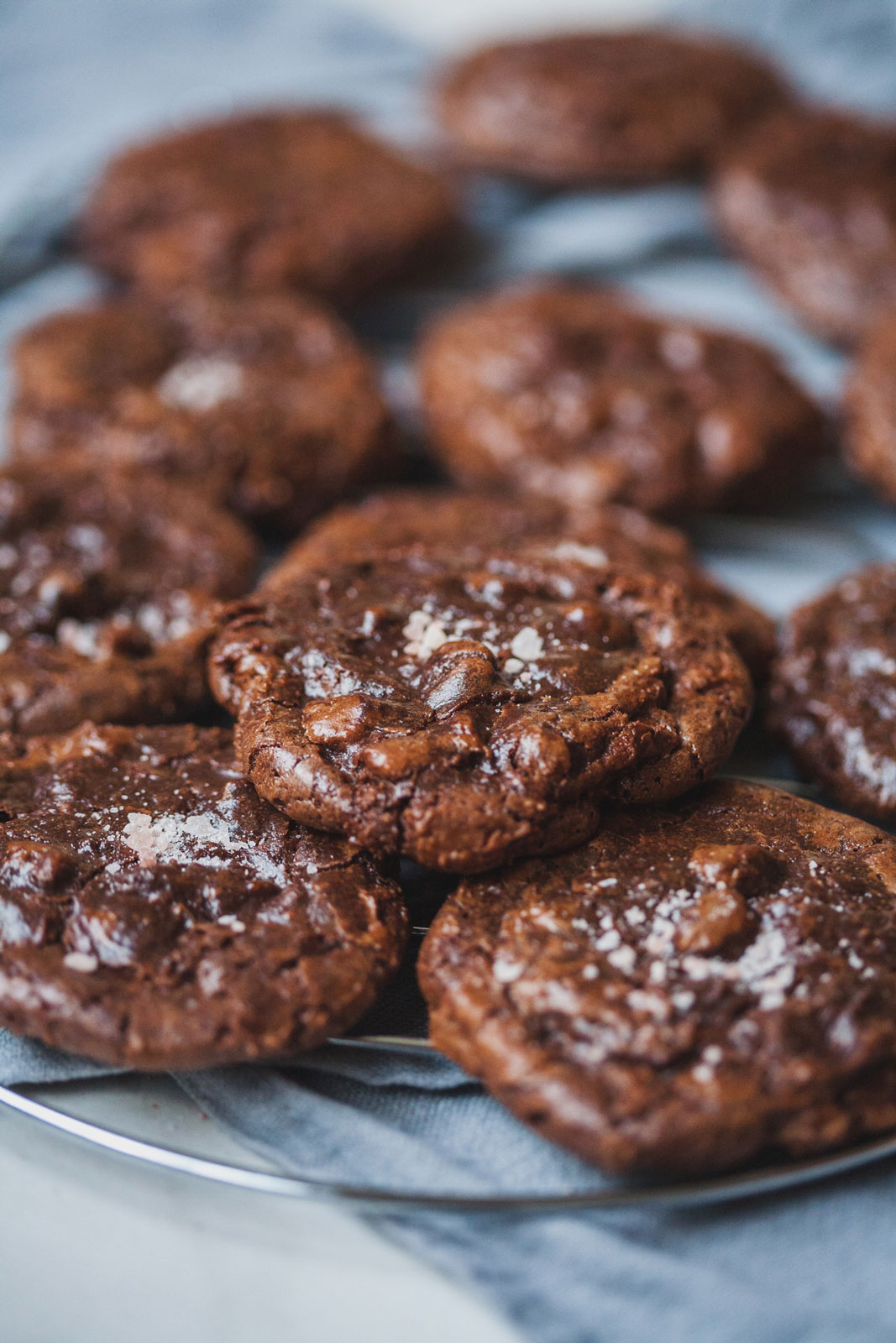 Double Chocolate Brownie Cookies