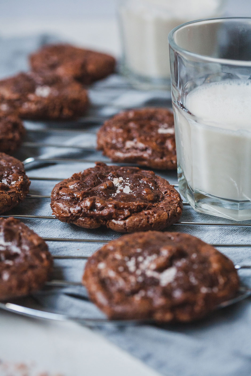 Double Chocolate Brownie Cookies