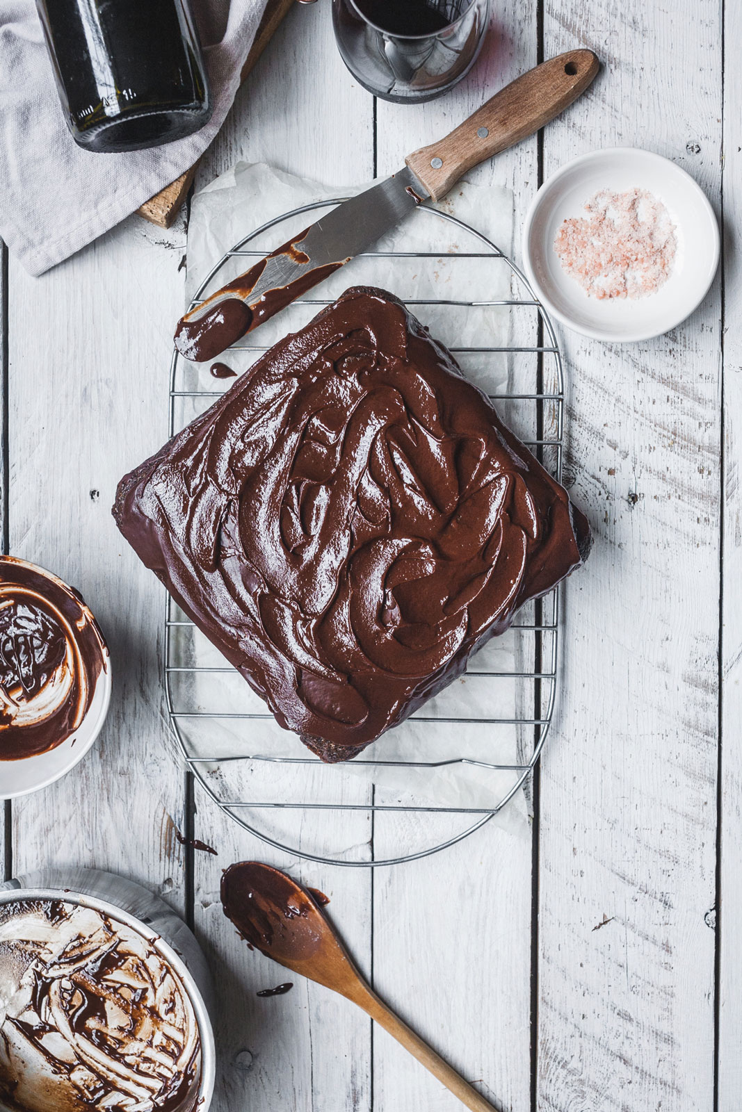 Decadent Chocolate Wine Cake