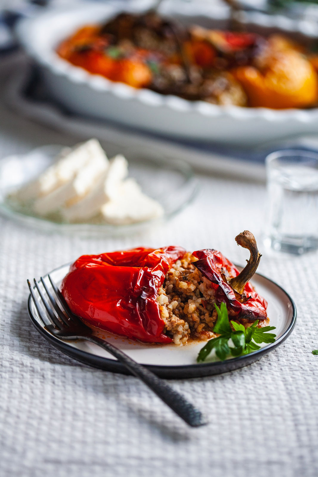 Greek Stuffed Peppers