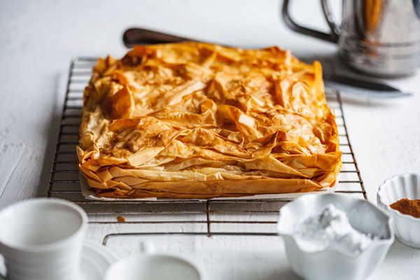 Bougatsa – Greek-Style Custard Pastry