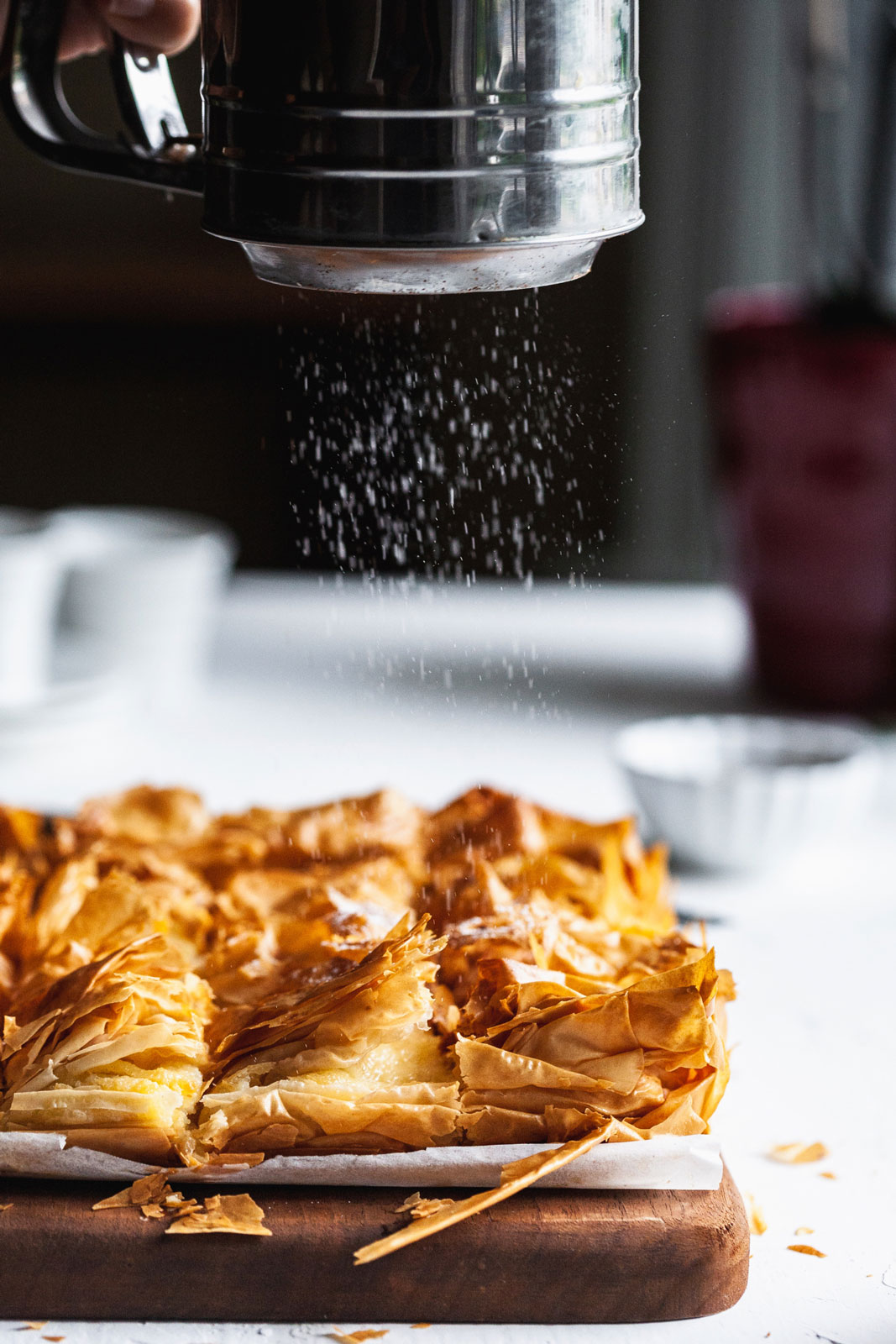 Greek-Style Custard Pastry