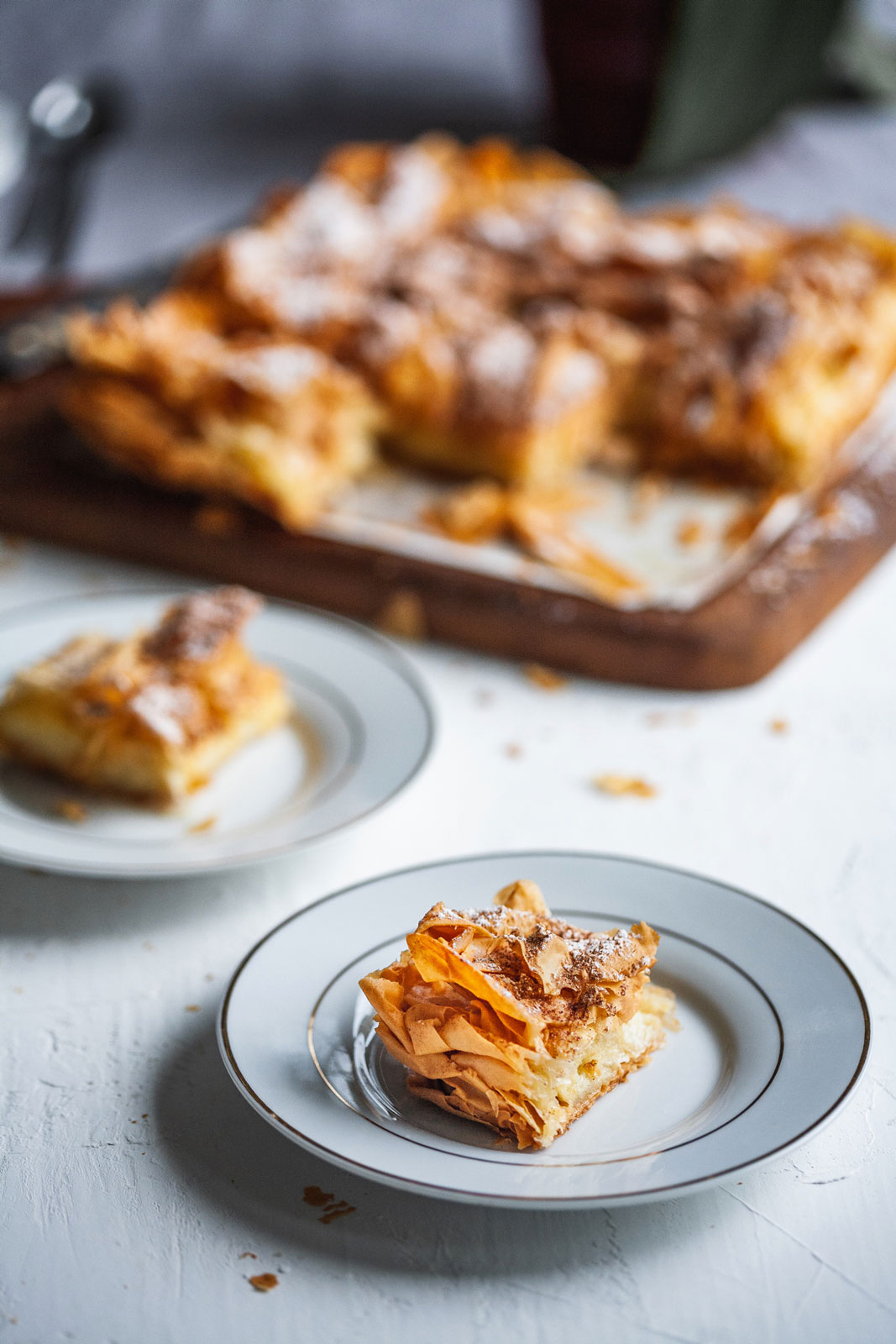 Greek-Style Custard Pastry