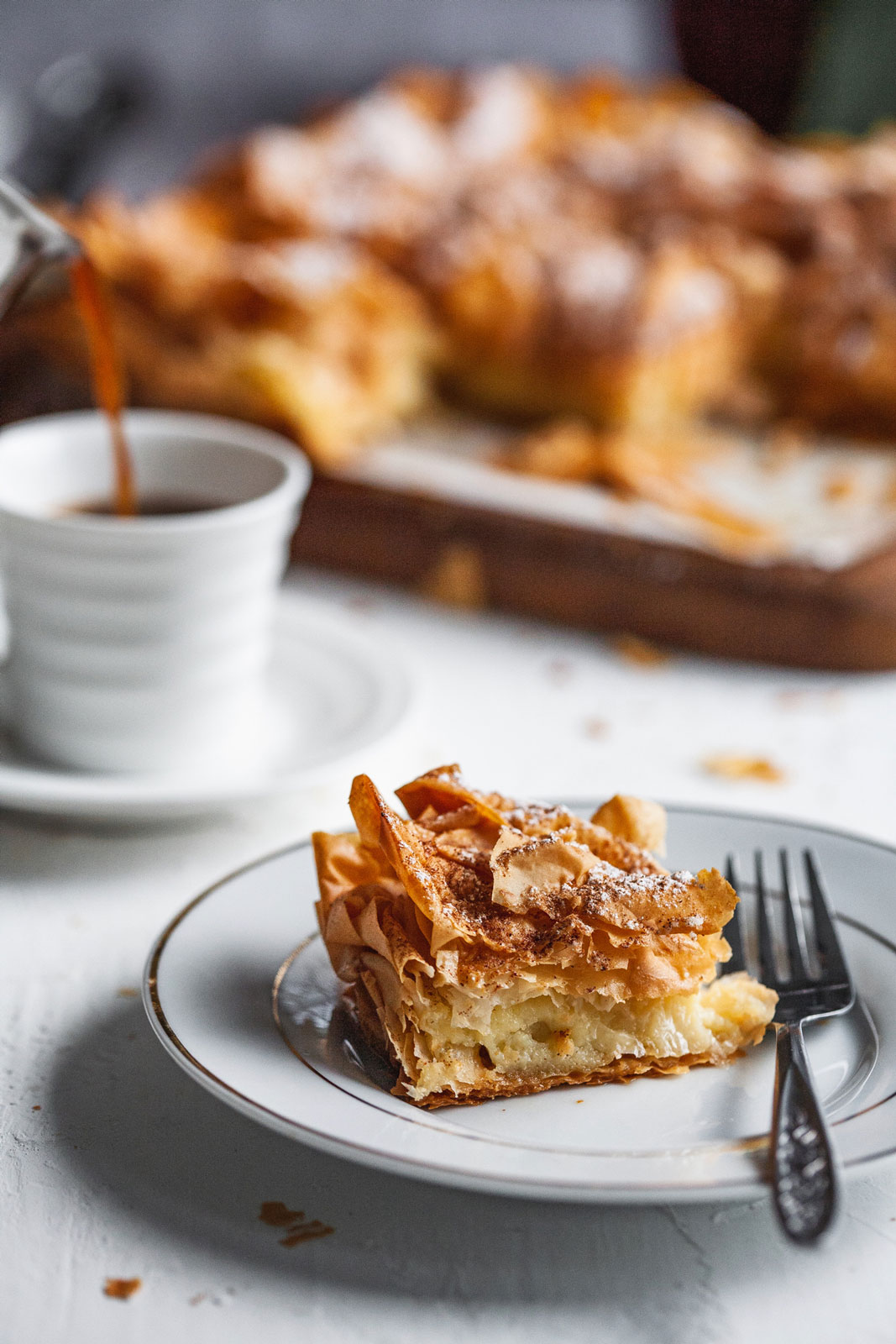 Greek-Style Custard Pastry