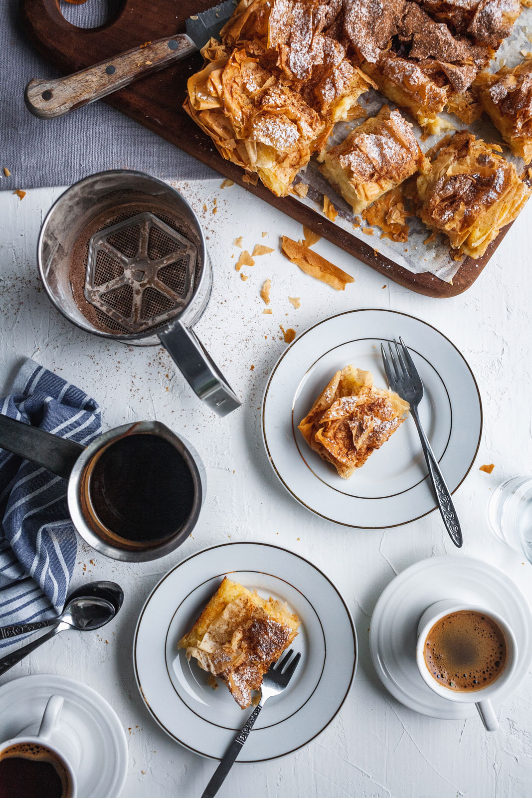 Greek-Style Custard Pastry