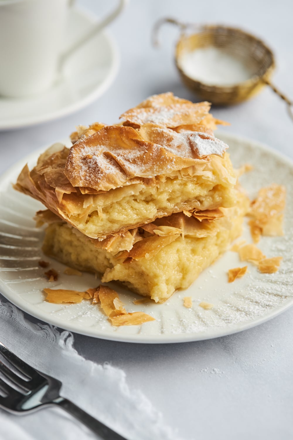 Greek-Style Custard Pastry