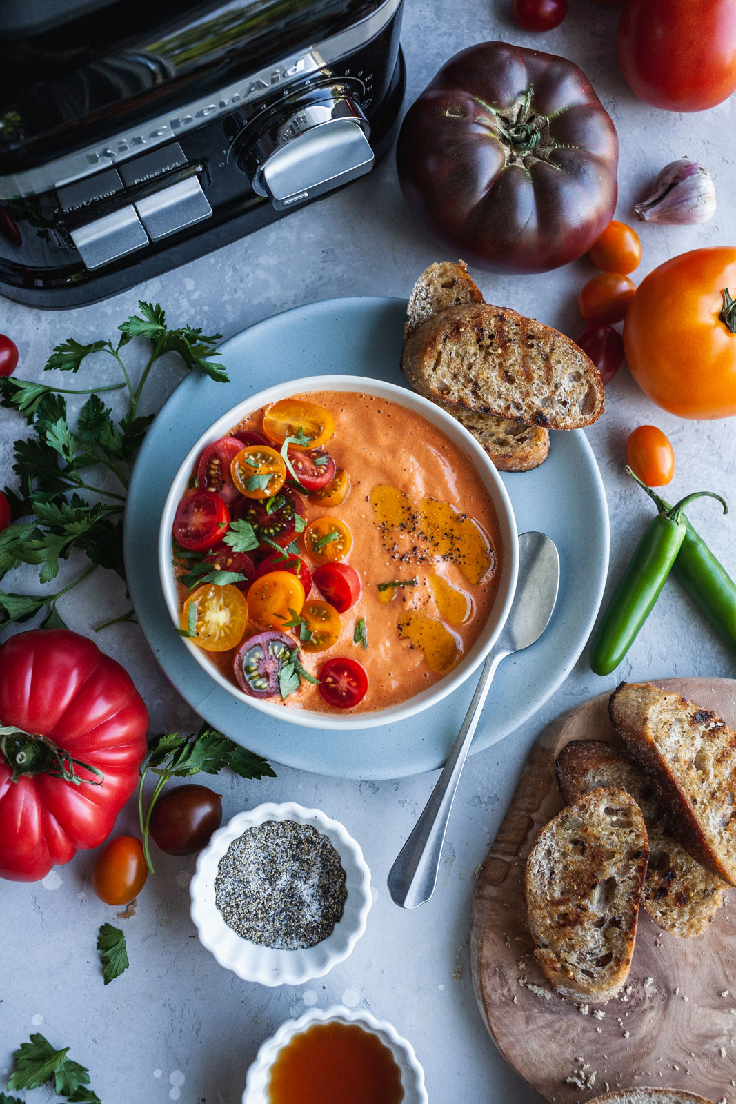 Creamy Delicious Gazpacho