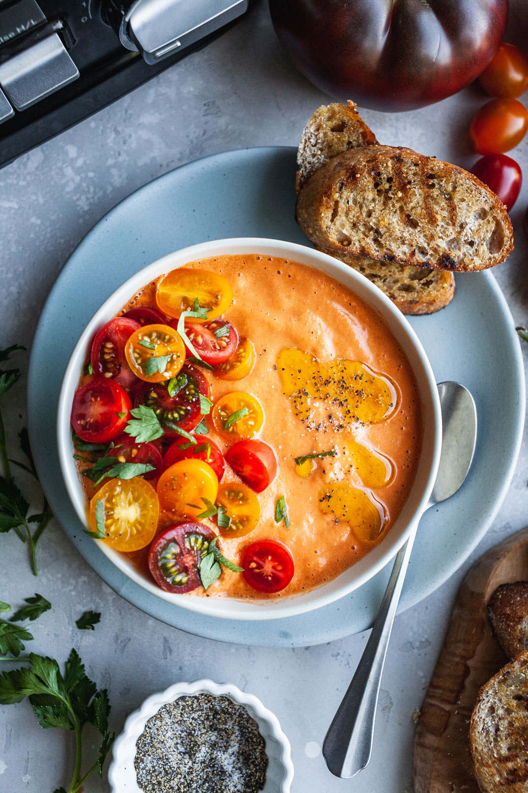 Creamy Delicious Gazpacho