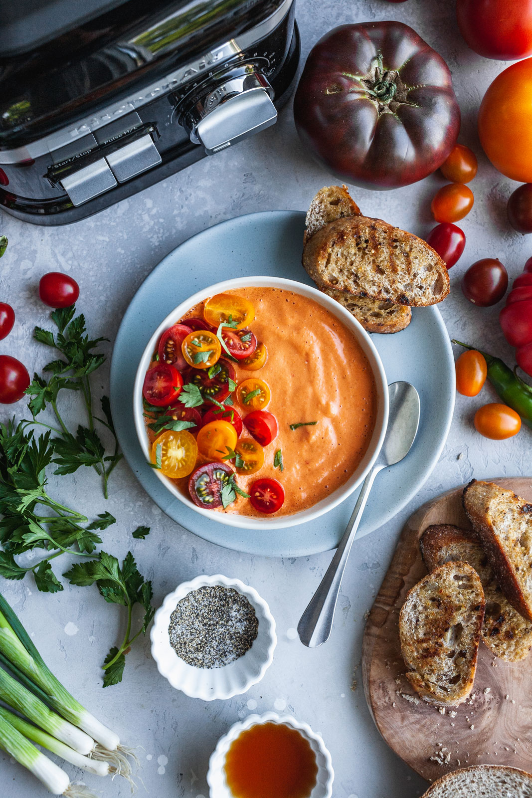 Creamy Delicious Gazpacho