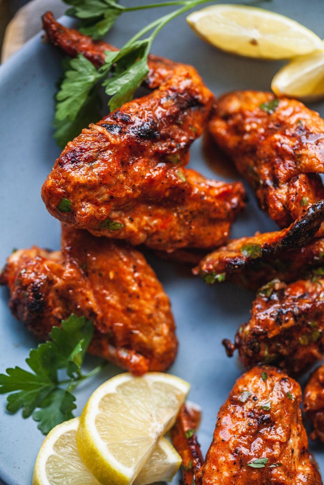 Grilled Party Wings With Cholula Butter