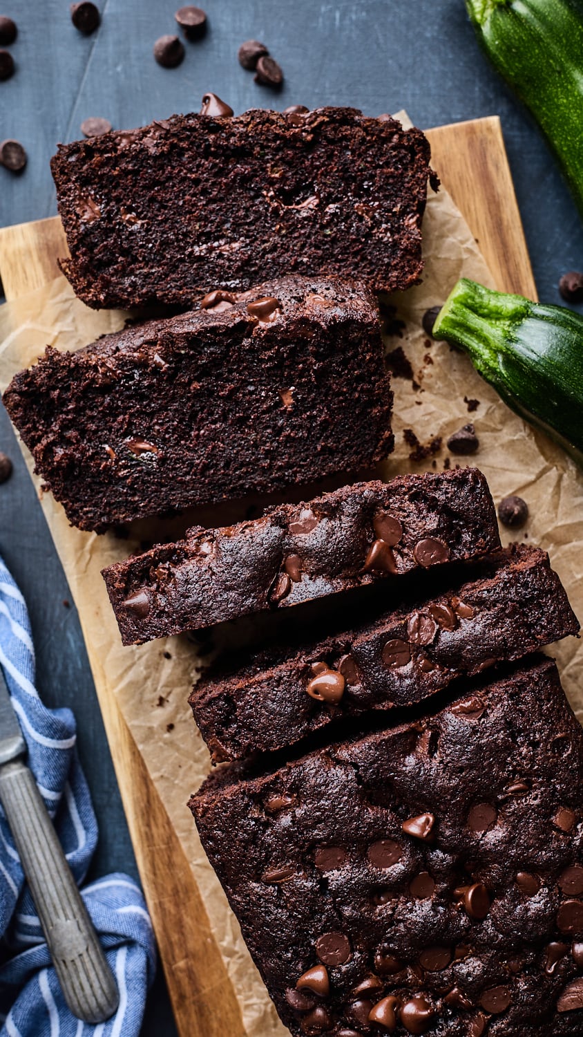 Chocolate Chunk Zucchini Bread