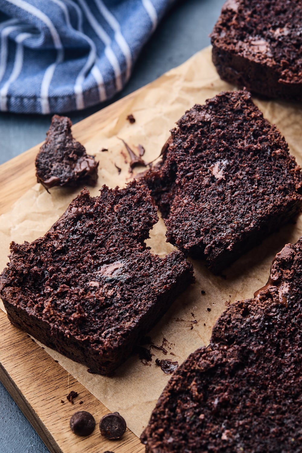 Chocolate Chunk Zucchini Bread