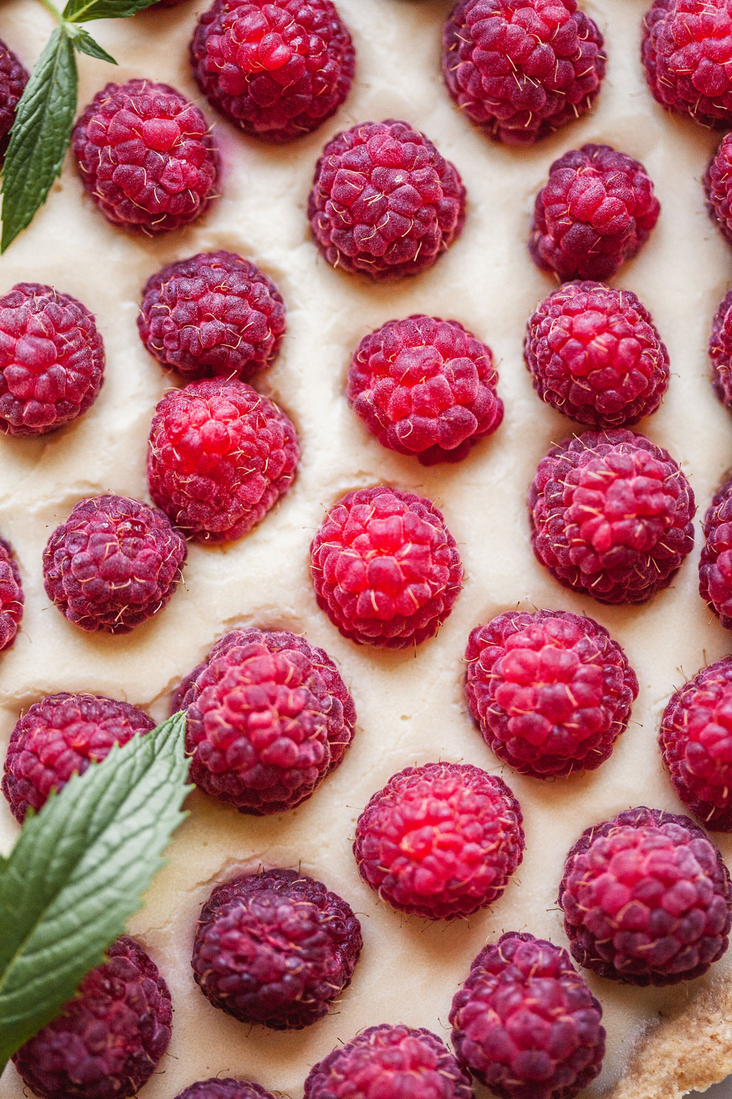 White Chocolate Raspberry Tart