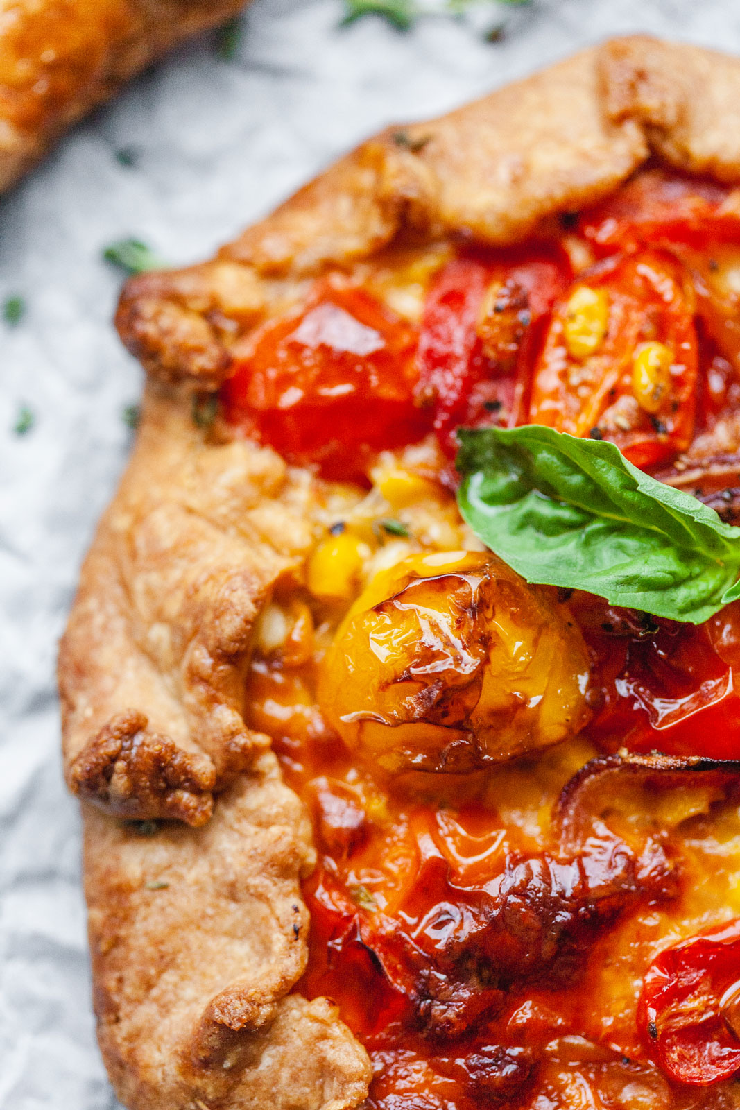 Savoury Corn and Tomato Tartlets