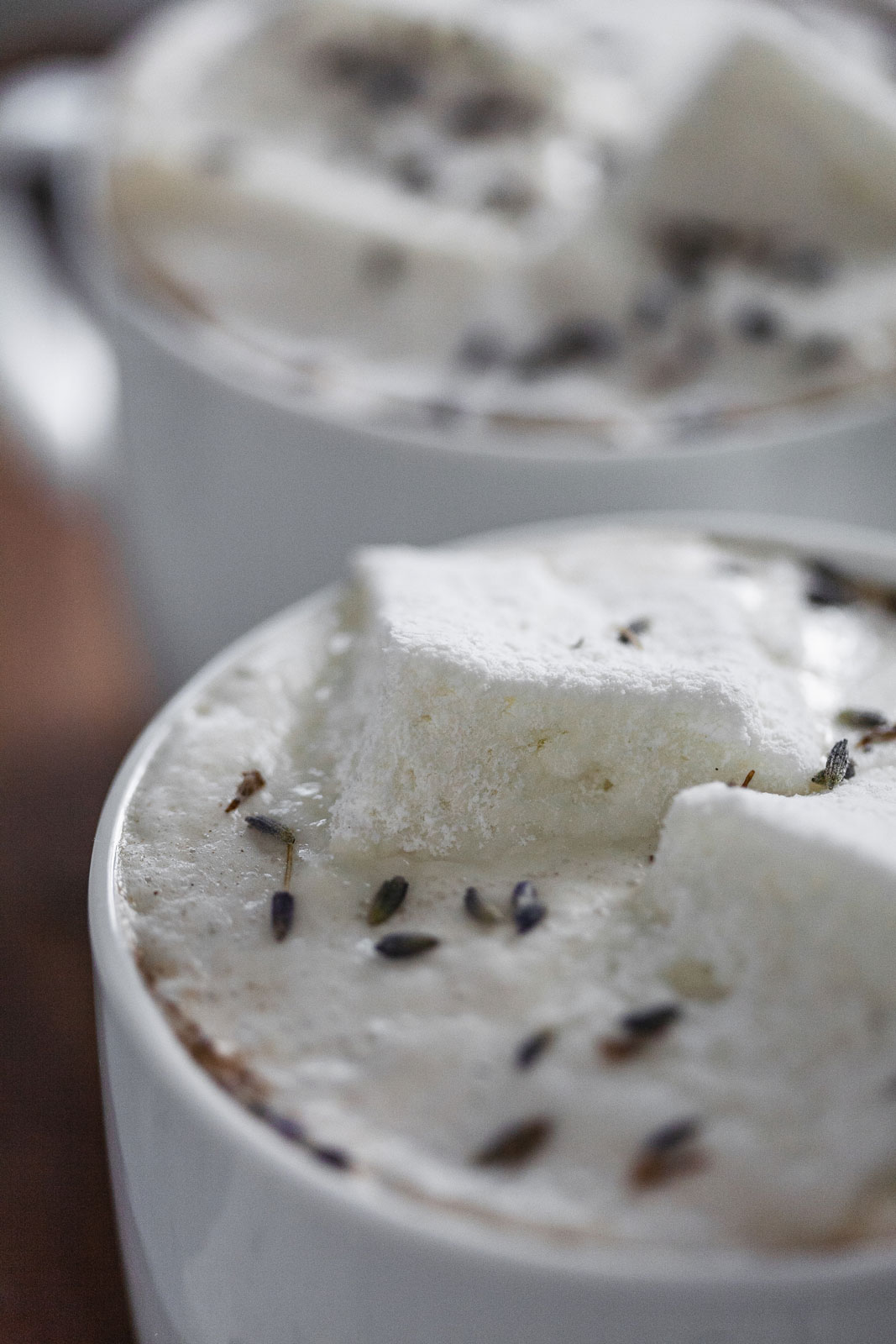 Earl Grey Latte With Homemade Lavender Marshmallows