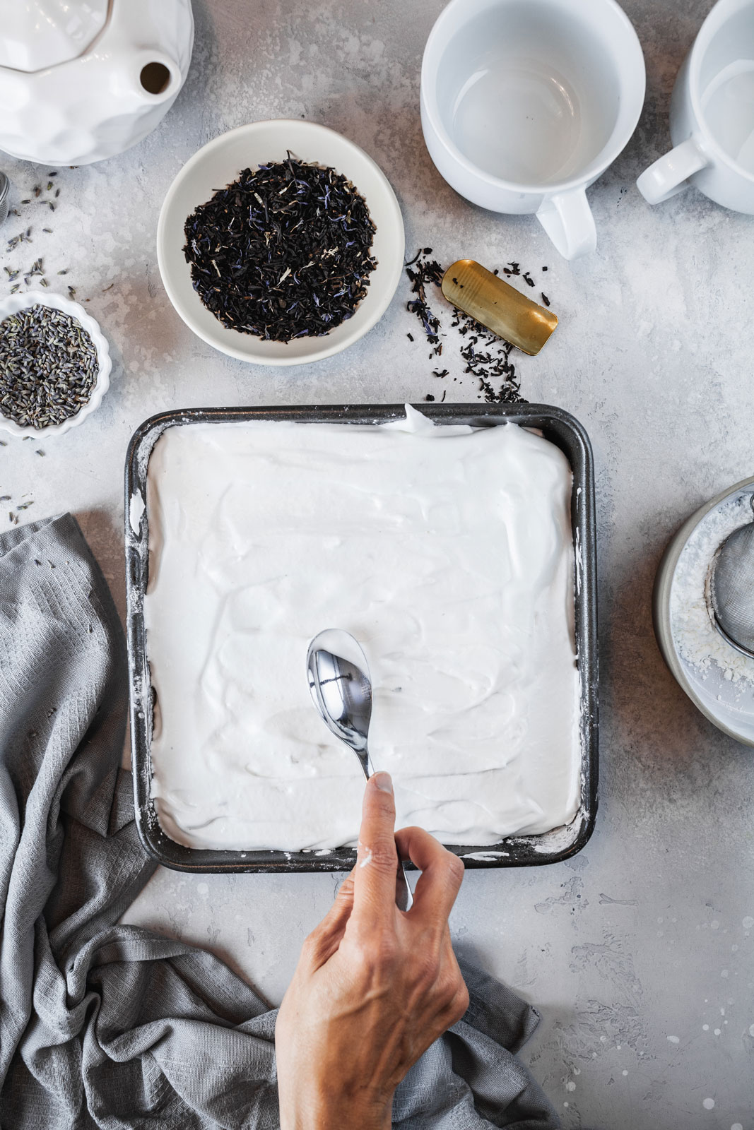 Earl Grey Latte With Homemade Lavender Marshmallows