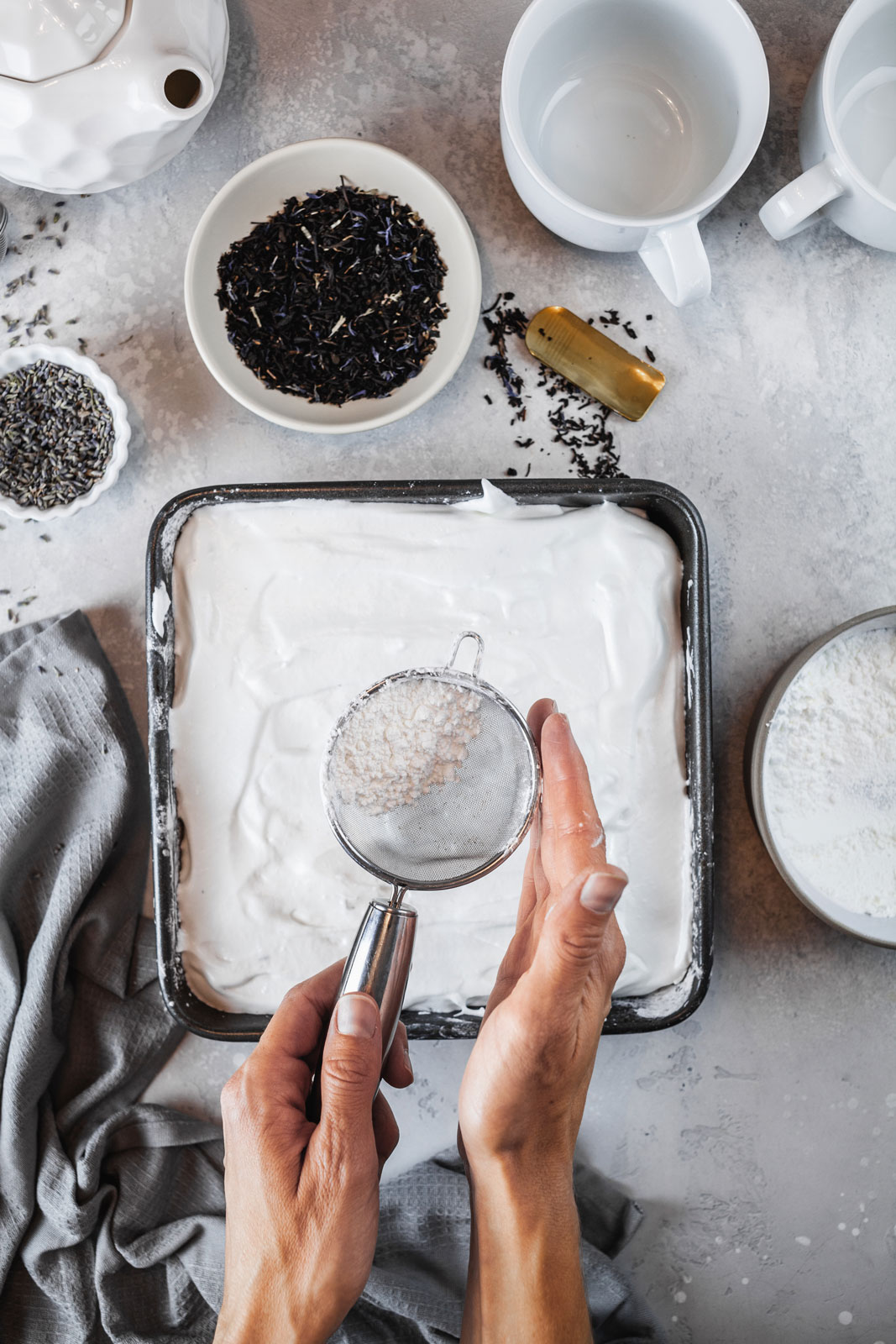 Earl Grey Latte With Homemade Lavender Marshmallows